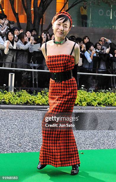 Actress Kaori Momoi attends the 22nd Tokyo International Film Festival Opening Ceremony at Roppongi Hills on October 17, 2009 in Tokyo, Japan. TIFF...