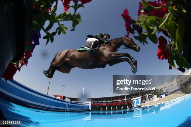 General view during The President of the UAE Show Jumping Cup at Al Forsan on February 17, 2018 in Abu Dhabi, United Arab Emirates