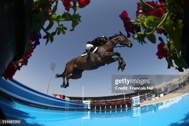 General view during The President of the UAE Show Jumping Cup at Al Forsan on February 17, 2018 in Abu Dhabi, United Arab Emirates