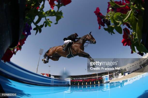 General view during The President of the UAE Show Jumping Cup at Al Forsan on February 17, 2018 in Abu Dhabi, United Arab Emirates