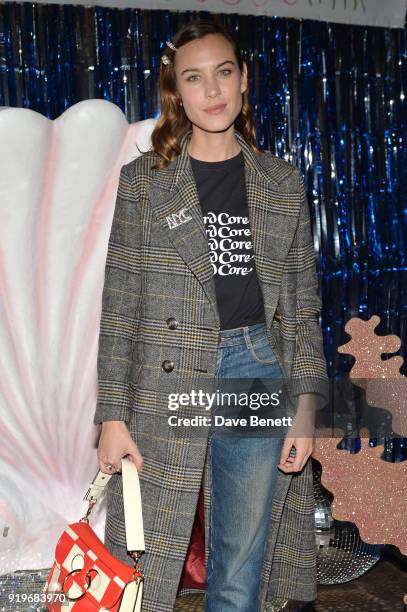 Alexa Chung attends as Project 0, Unemployed Magazine and The London EDITION host a Deep Sea Party to celebrate the launch of Salt-t. A new line of...