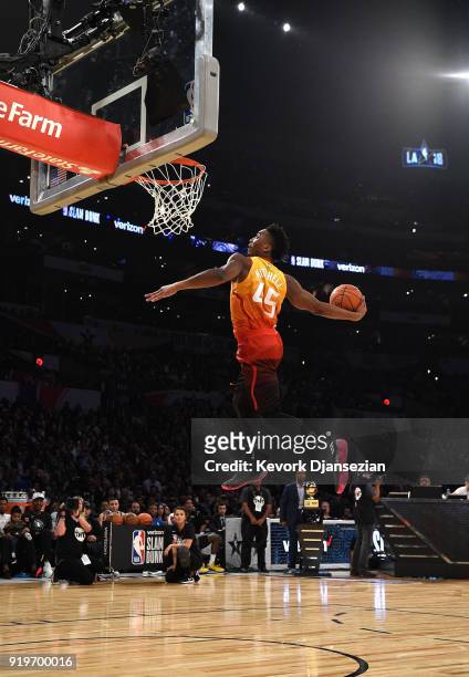 171 Donovan Mitchell Dunk Contest Photos and Premium High Res Pictures -  Getty Images