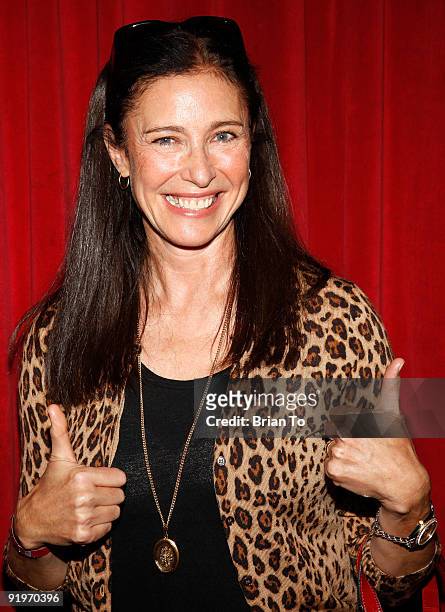 Mimi Rogers attends Children's Institute Hosts "Poker For A Cause" Celebrity Poker Tournament at Commerce Casino on October 17, 2009 in City of...