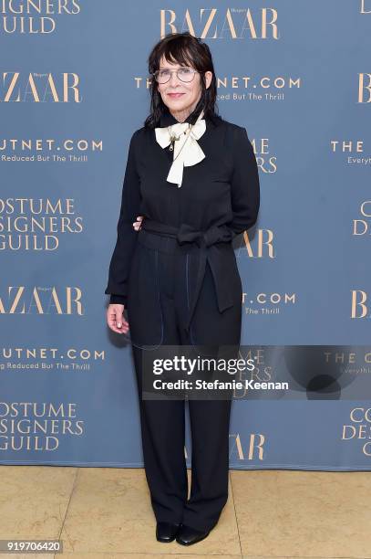 April Napier attends Harper's BAZAAR and the CDG Celebrate Top Costume Designers and Nominees of the 20th CDGA with an Event Presented by The...
