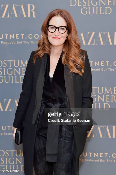 Alix Friedberg attends Harper's BAZAAR and the CDG Celebrate Top Costume Designers and Nominees of the 20th CDGA with an Event Presented by The...