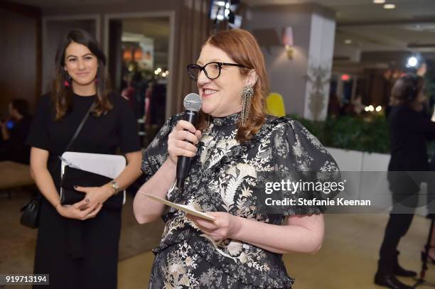 Glenda Bailey attends Harper's BAZAAR and the CDG Celebrate Top Costume Designers and Nominees of the 20th CDGA with an Event Presented by The...