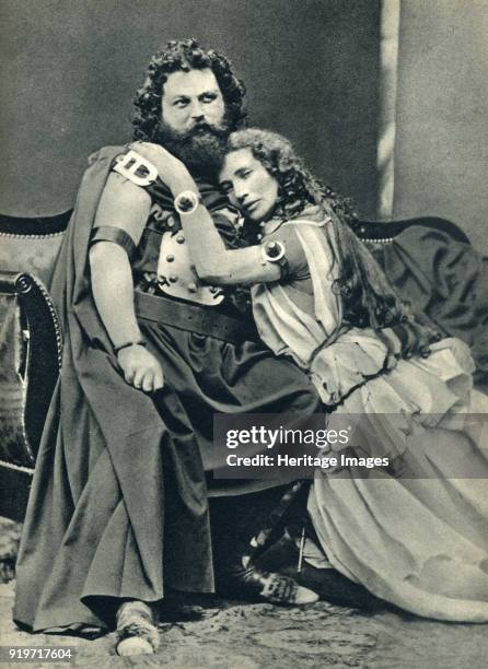 Ludwig and Malvina Schnorr von Carolsfeld as Tristan and Isolde, 1865. Private Collection.