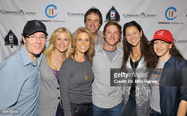 Jamie Gold , Alison Sweeney, Cheryl Hines, Kevin Nealon, Kevin Rahm, Camryn Manheim and Joely Fisher attend in the Children's Institute "Poker For A...