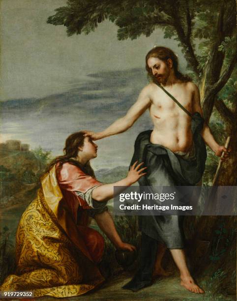 Noli me tangere, after 1640. Found in the Collection of Szepmuveszeti Muzeum, Budapest.