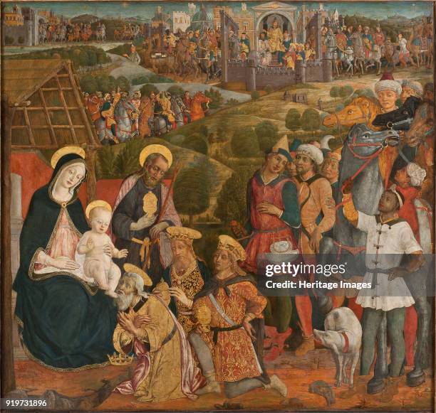 The Adoration of the Magi. Found in the Collection of Nationalmuseum Stockholm.