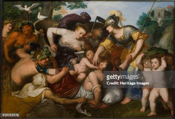 Allegory of the Temptations of Youth. Found in the Collection of Nationalmuseum Stockholm.