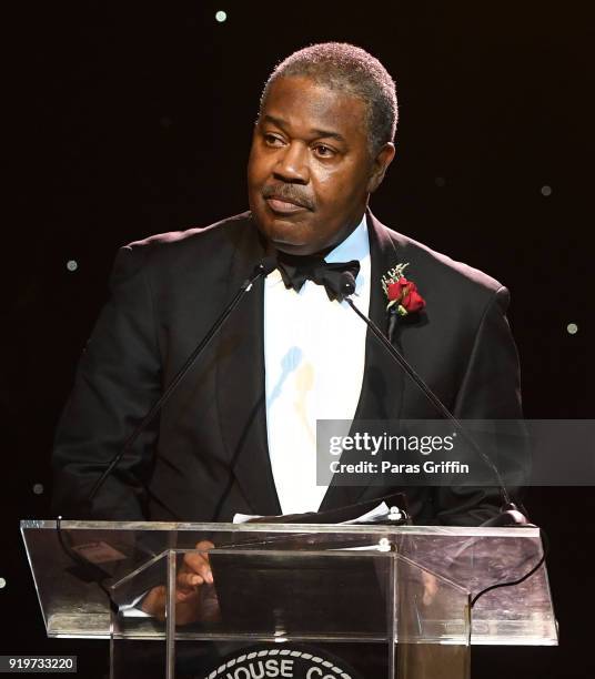 William M. Lewis Jr., Managing Director and Co-Chairman Investment Banking at Lazard Freres & Co. LLC speaks onstage at Morehouse College 30th Annual...