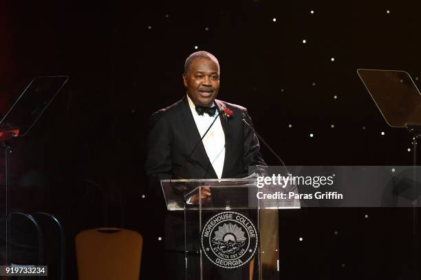 William M. Lewis Jr., Managing Director and Co-Chairman Investment Banking at Lazard Freres & Co. LLC speaks onstage at Morehouse College 30th Annual...