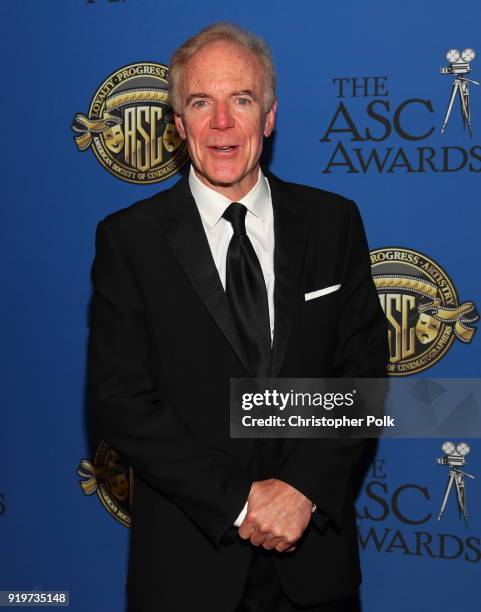 Richard Crudo attends the 32nd Annual American Society Of Cinematographers Awards at The Ray Dolby Ballroom at Hollywood & Highland Center on...