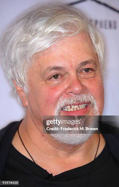 Captain Paul Watson attends the "Whale Wars" party at a private residence on October 17, 2009 in Los Angeles, California.