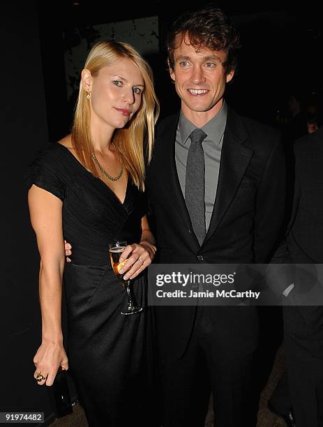 Actress Claire Danes and Actor Hugh Dancy attend The 2009 New Yorker Festival Party hosted by David Remnick at The Cooper Square Hotel on October 17,...