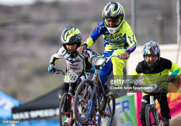 Answer/Rennen's Marshall Gehrke finished third in the 11 Expert class during the USA BMX Winter Nationals on February 17 at Black Mountain BMX in...