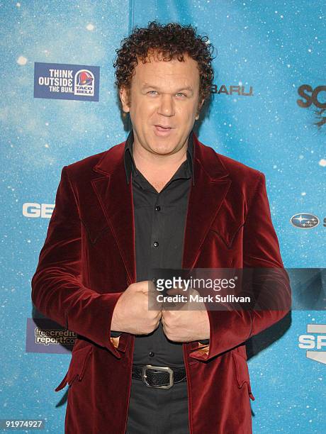 Actor John C. Reilly arrives at Spike TV's "SCREAM 2009!" Awards at The Greek Theatre on October 17, 2009 in Los Angeles, California.