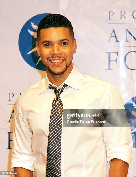 Actor Wilson Cruz attends 'The 5th Annual inCONCERT To Benefit Project Angel Food' at The Howard Fine Theatre on October 17, 2009 in Hollywood,...