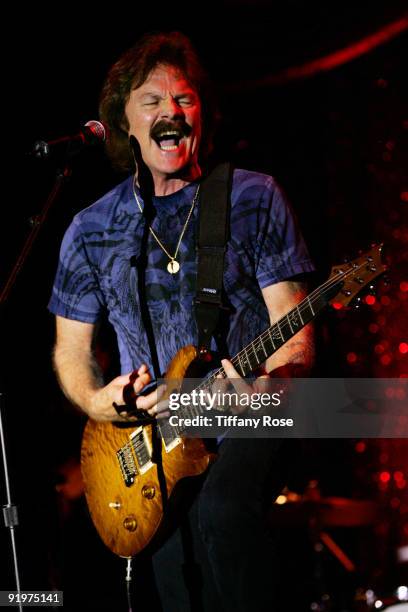 Recording artist Tom Johnston performs at The Howard Fine Theatre on October 17, 2009 in Hollywood, California.