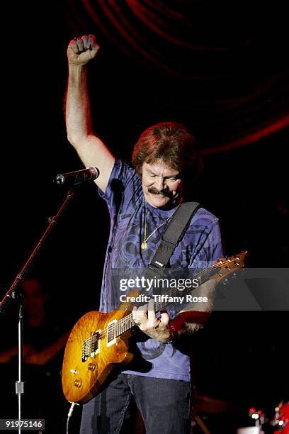 Recording artist Tom Johnston performs at The Howard Fine Theatre on October 17, 2009 in Hollywood, California.