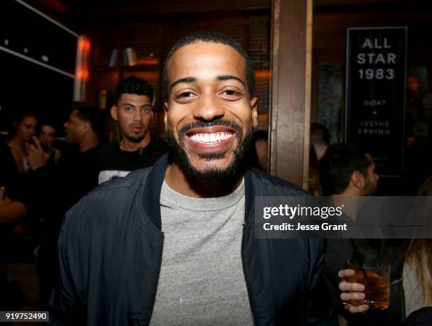 Eric Bigger attends GOAT and James Harden celebrate NBA All-Star Weekend 2018 at Poppy on February 17, 2018 in Los Angeles, California.