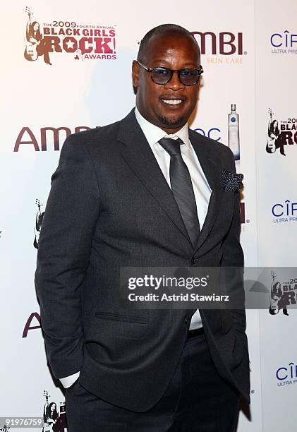 Andre Harrell attends The Fourth Annual Black Girls Rock! at The New York Times Center on October 17, 2009 in New York, New York.