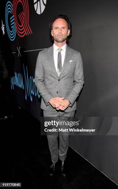 Walton Goggins attends the 2018 GQ x Neiman Marcus All Star Party at Nomad Los Angeles on February 17, 2018 in Los Angeles, California.