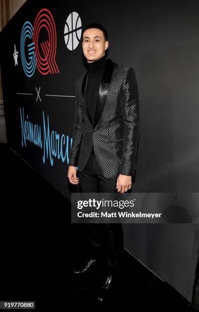 Kyle Kuzma attends the 2018 GQ x Neiman Marcus All Star Party at Nomad Los Angeles on February 17, 2018 in Los Angeles, California.