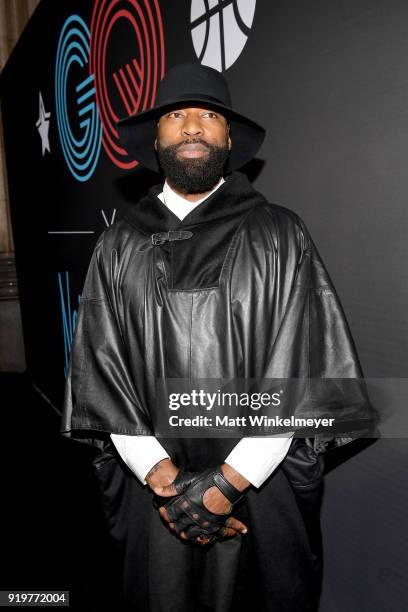 Baron Davis attends the 2018 GQ x Neiman Marcus All Star Party at Nomad Los Angeles on February 17, 2018 in Los Angeles, California.