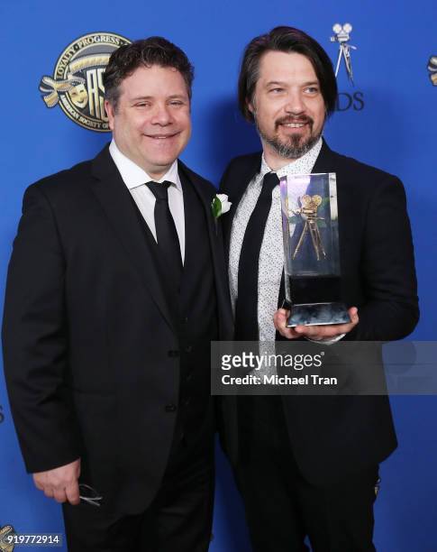 Sean Astin and Boris Mojsovski attend the 32nd Annual American Society of Cinematographers Awards held at The Ray Dolby Ballroom at Hollywood &...