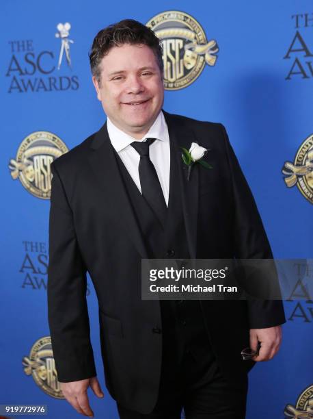 Sean Astin attends the 32nd Annual American Society of Cinematographers Awards held at The Ray Dolby Ballroom at Hollywood & Highland Center on...