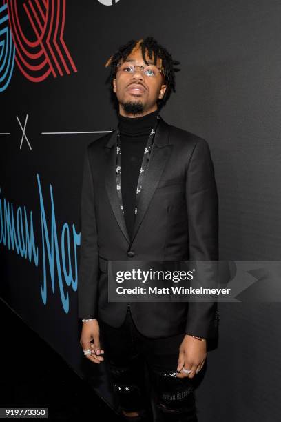 Metro Boomin attends the 2018 GQ x Neiman Marcus All Star Party at Nomad Los Angeles on February 17, 2018 in Los Angeles, California.