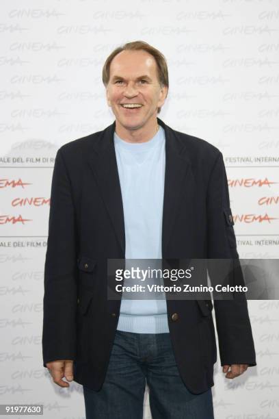 Actor Aleksei Guskov attends 'The Concert' Photocall during day 4 of the 4th Rome International Film Festival held at the Auditorium Parco della...