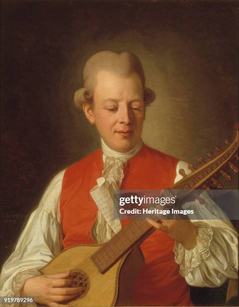 Portrait of Carl Michael Bellman , 1779. Found in the collection of Nationalmuseum Stockholm.