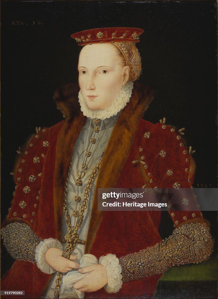 Elizabeth England Portrait of Queen Elizabeth I of England , 1563. Found in the... News ...