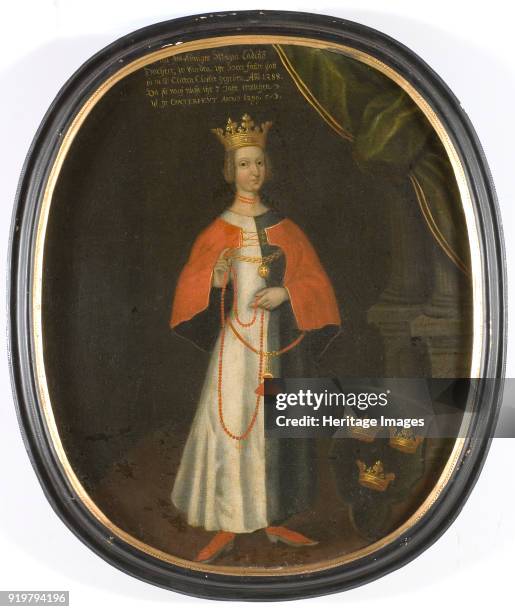 Hedwig of Holstein , Swedish queen. Found in the collection of Nationalmuseum Stockholm.