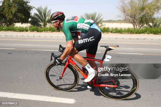 9th Tour of Oman 2018 / Stage 6 Greg Van Avermaet of Belgium Green Sprint Jersey / Al Mouj Muscat - Matrah Corniche / Oman Tour /