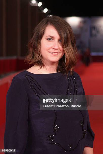 Actress Madeleine Worrall attends the 'Bunny and the Bull' Premiere during day 4 of the 4th Rome International Film Festival held at the Auditorium...