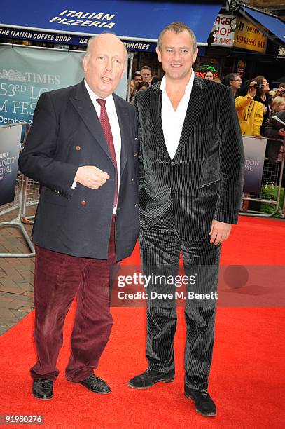 Julian Fellowes attends the screening of "From Time to Time" at the Vue West End on October 18, 2009 in London.