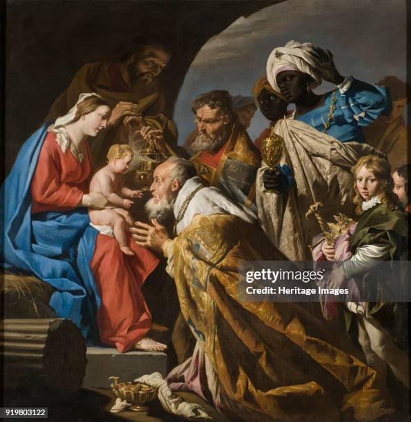 The Adoration of the Magi, Early 1630s. Found in the collection of Nationalmuseum Stockholm.