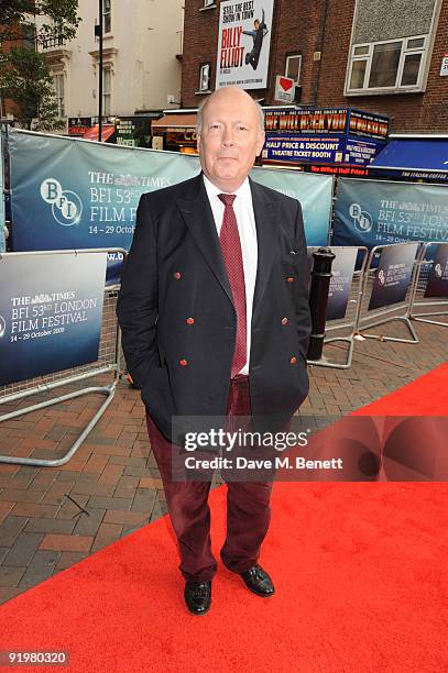 Julian Fellowes attends the screening of "From Time to Time" at the Vue West End on October 18, 2009 in London.