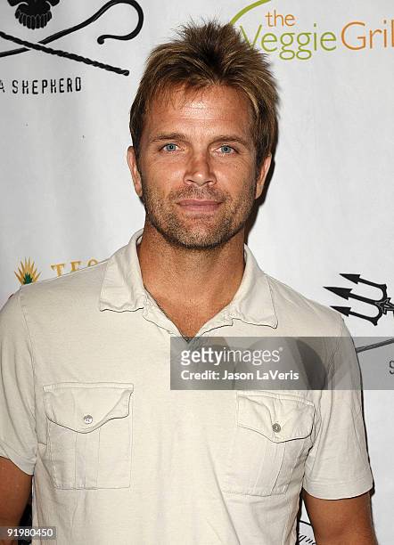 Actor David Chokachi attends the "Whale Wars" and the Sea Shepherd Conservation Society event on October 17, 2009 in Hollywood, California.