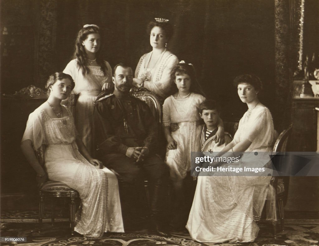The Family Of Tsar Nicholas Ii Of Russia