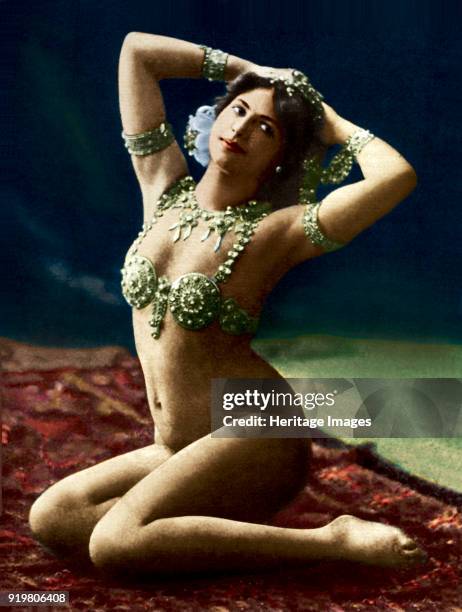 Mata Hari in La Scala, 1911. Found in the collection of Fries Museum, Leeuwarden.