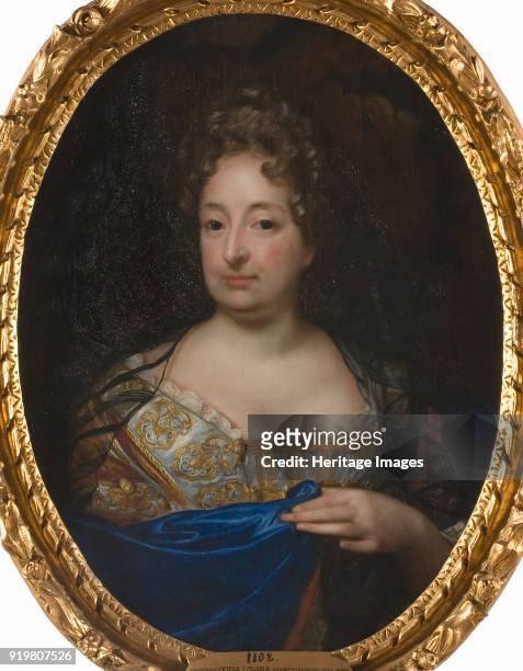 Portrait of Sophia Charlotte of Hanover , Queen in Prussia. Found in the collection of Nationalmuseum Stockholm.