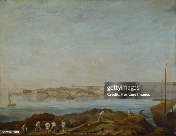 View of Sveaborg. Found in the collection of Nationalmuseum Stockholm.