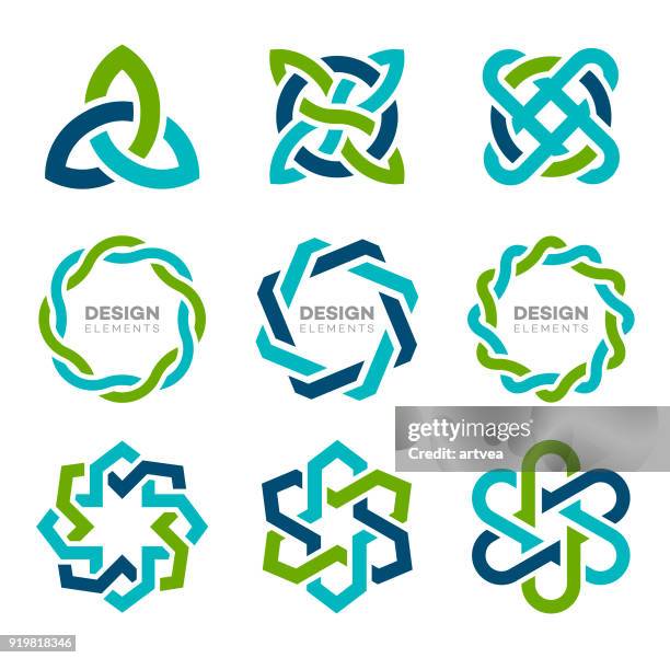 design elements - unity stock illustrations