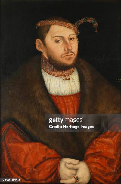 John Frederick I, Elector of Saxony , 1526. Found in the collection of Klassik Stiftung Weimar.