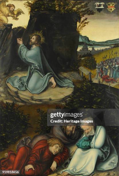 The Agony in the Garden, c.1540. Found in the collection of Museum Kunstpalast, Düsseldorf.